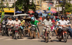 motorcycle taxi​ in Cambodia
