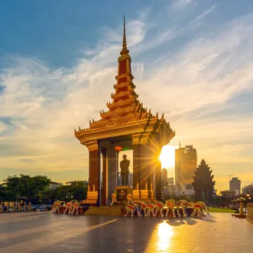 The Stupa of His Majesty the King Father, Phnom Penh Capital